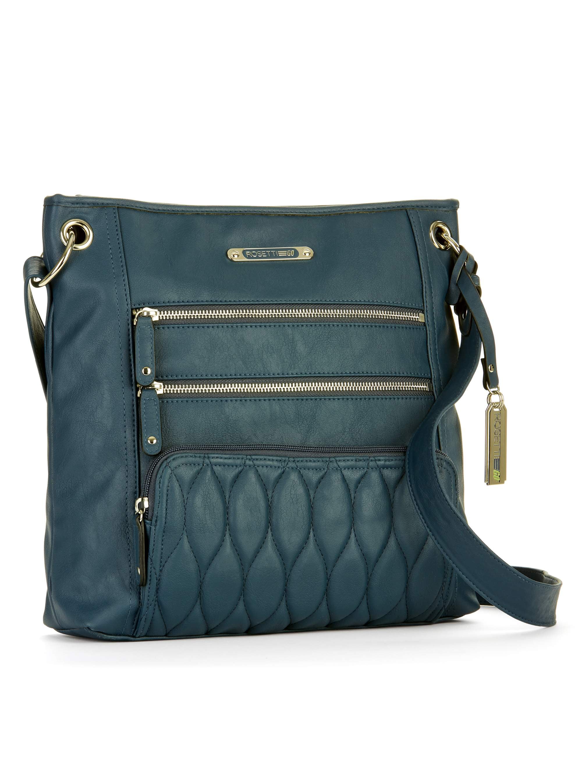 Rosetti Purse Navy Blue Floral Handbag Shoulder Bag | eBay