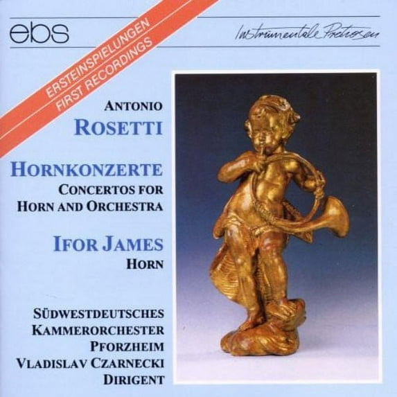 Rosetti / James,Ifor / SWG Cham Orch, Czarnecki - Concertos for Horn & Orchestra - Music & Performance - CD