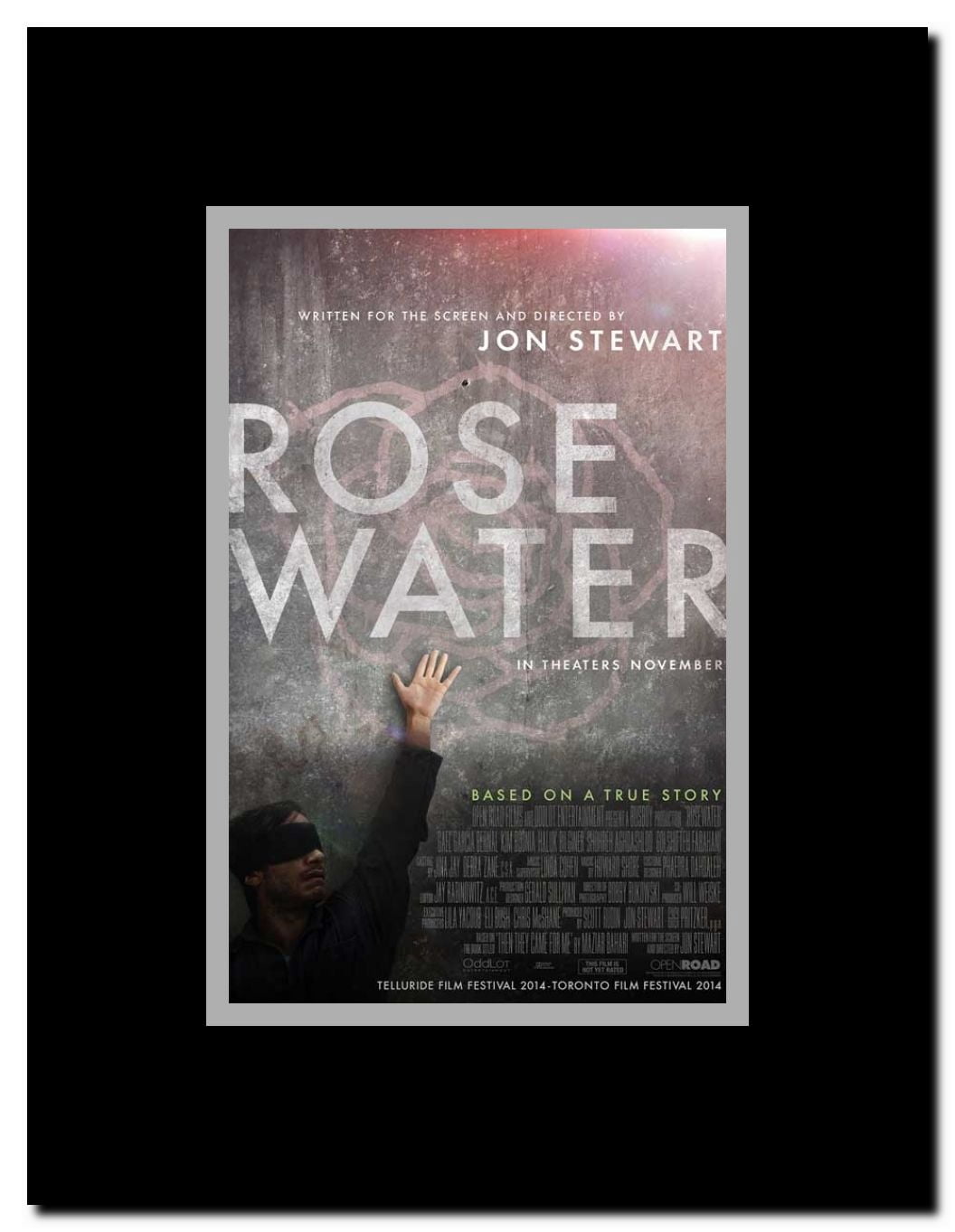 Rosewater Framed Movie Poster