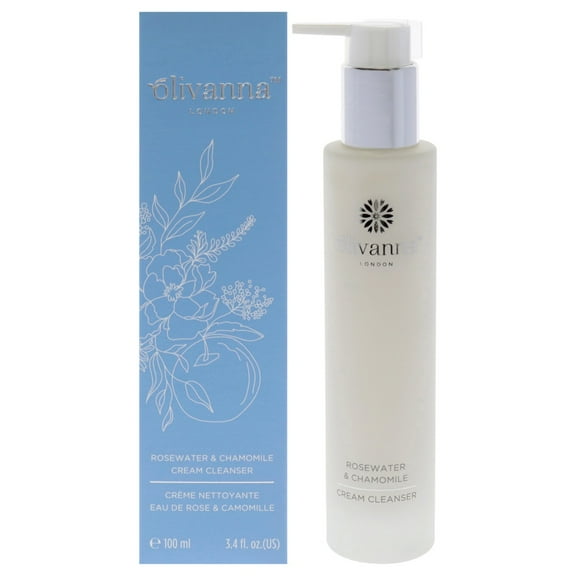 Olivanna Rosewater and Chamomile Cream Cleanser 3.4oz