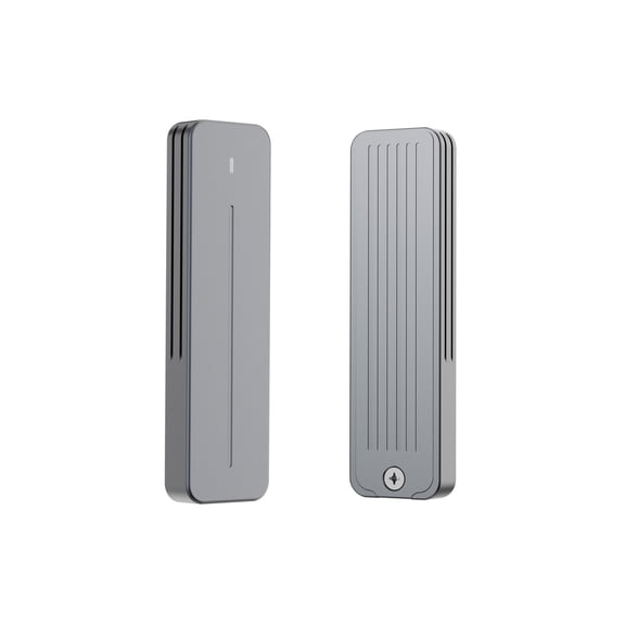 Rosewill 20Gbps M.2 NVMe and SATA SSD Enclosure, Supports M/B+M Key SSDs Up to 8TB in Sizes 2230/2242/2260/2280; USB-C External Enclosure with USB 3.2 Gen 2x2, UASP/TRIM