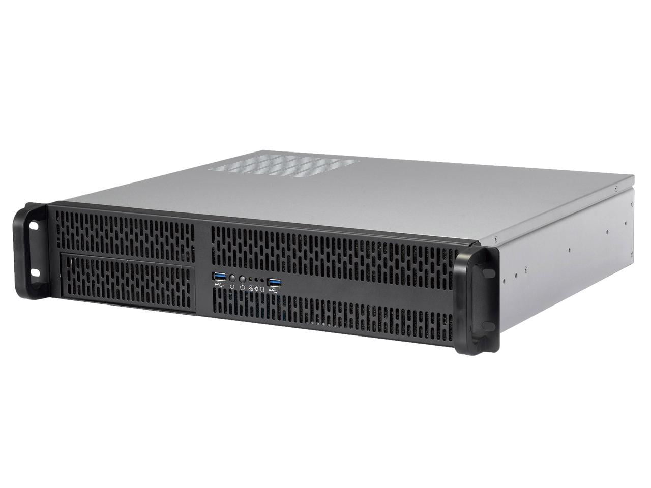 Rosewill 2U Server Chassis Rackmount Case 4 3.5"/2.5" HDD, 1 5.25