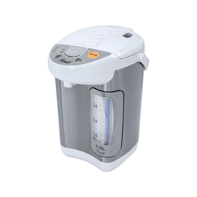 Rosewill 4.5L Electric Stainless Steel Hot Water Boiler and Warmer, Soup &  Stockpots. 