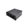 thumbnail image 1 of Rosewill 4U Server Chassis Rackmount Case | 7 3.5" Bays, 2 5.25" Devices| ATX, CEB Compatible | 1 120mm PWM Fan, 2 80mm PWM Fans | 2x USB 3.0 | Front Panel Lock and Key | Silver/Black - RSV-R4100U, 1 of 5