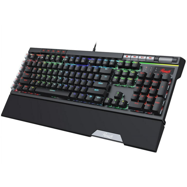 Rosewill Blitz K50 RGB BR Wired Gaming Tactile Mechanical Keyboard