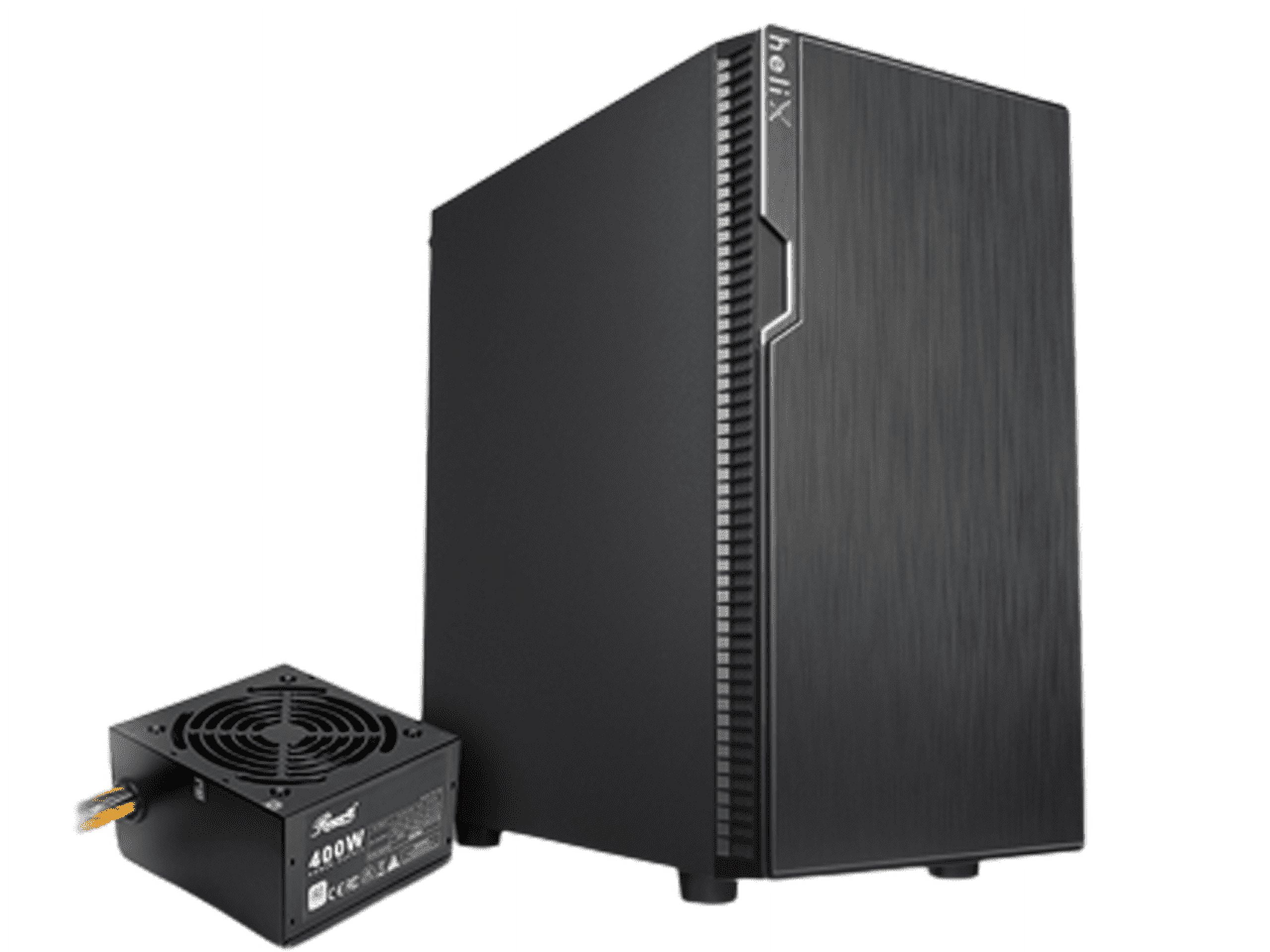 Rosewill FBMX2400HELIX Micro ATX Mini Tower Gaming PC Case with 400W