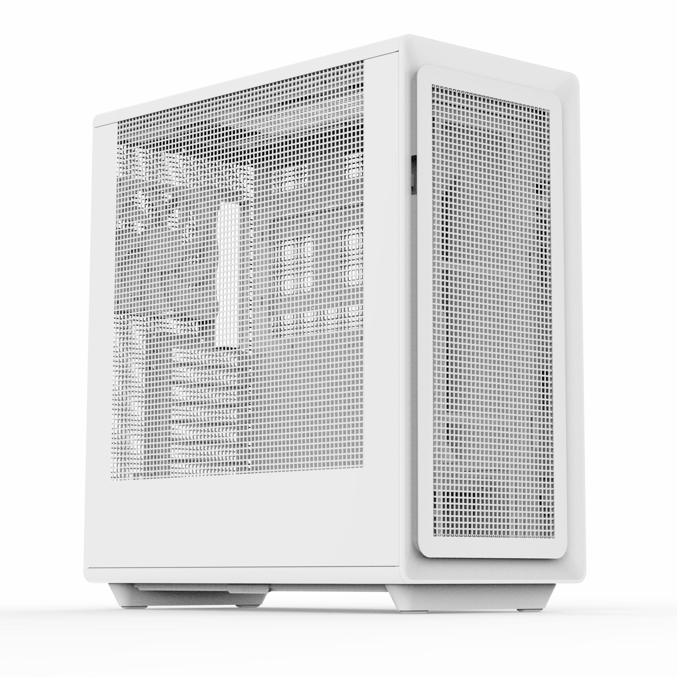 Rosewill Helium Air Mid Tower E-ATX Gaming Case, Mesh Panel, Tool-less, High-Airflow, Cable Management system, USB 3.1, included 1x 140mm PWM Fan, White