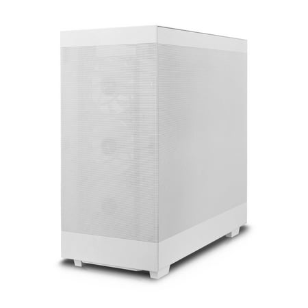 Rosewill Helium Flow White Mid Tower Computer Gaming Case, Mesh Panel, ATX, Tool-less, High-Airflow, 1x 120mm PWM Fan