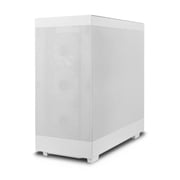 Rosewill Helium Flow White Mid Tower Computer Gaming Case, Mesh Panel, ATX, Tool-less, High-Airflow, 1x 120mm PWM Fan