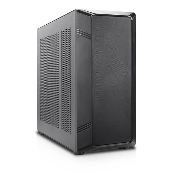 Rosewill Helium NAS Black ATX Mid Tower Computer Case, Mesh Panel, 4x 140mm PWM Fan, Ideal for DIY NAS, media servers, or small business applications