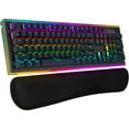 thumbnail image 1 of Rosewill NEON K75 V2 BR Wired Mechanical Gaming Keyboard with Kailh Brown Switches, 19 RGB LED Backlight Effects, NKRO, Anti-Ghosting, Vivid Customizable Rim Backlights, 3-Way Cable Slot, 1 of 5