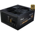 thumbnail image 1 of Rosewill PMG Series, PMG750, 750W Fully Modular Power Supply, 80 PLUS GOLD Certified, Low Noise, Single +12V Rail, SLI & CrossFire Ready, Black, 1 of 5