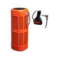 thumbnail image 1 of Rosewill Portable Speaker with Built-in Power Bank, IPX4 Rated Water-Resistant, Play Music via Bluetooth, AUX, MicroSD, FM Radio, Up to 30 Hours Playback, Includes Bike Mount and Carabiner, 1 of 2