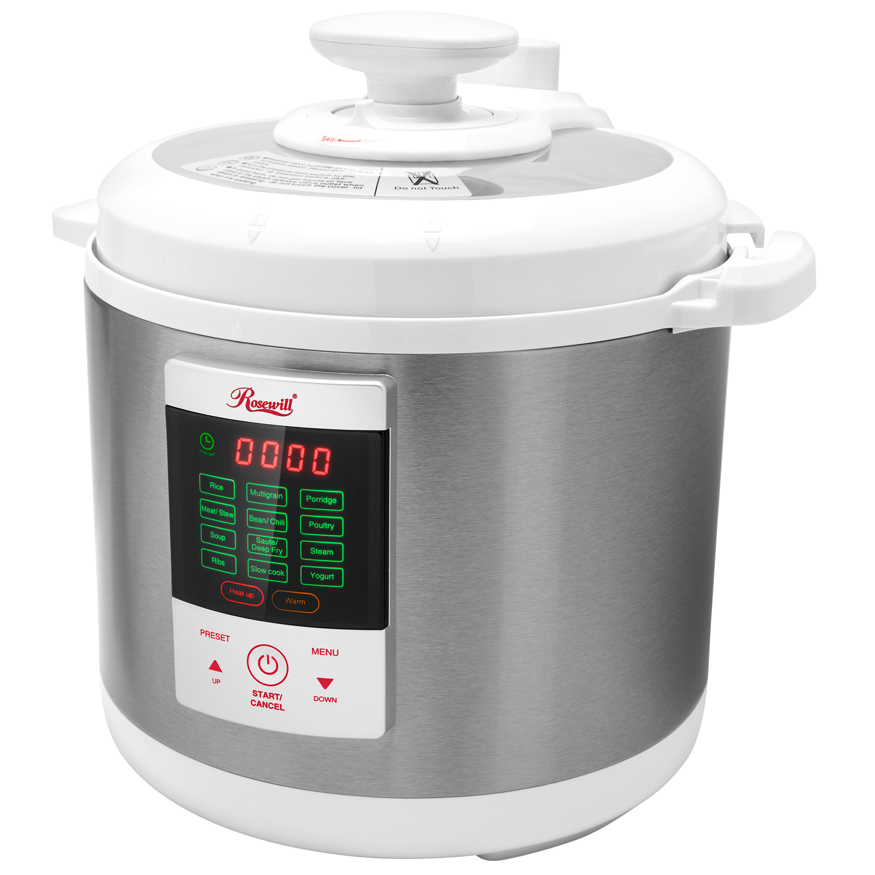 Rosewill RHPC-15001 Programmable 6.3 Quart 1000W Electric Pressure Cooker - image 1 of 7