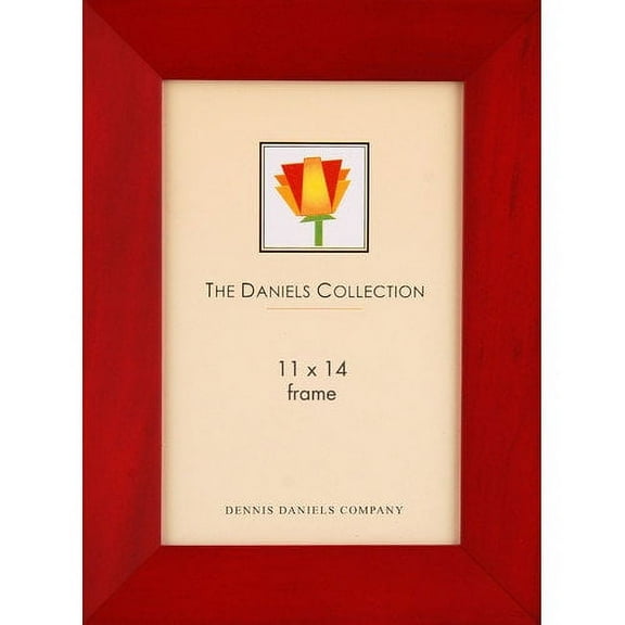 Rosewood BEVELLED GALLERY WOODS classic 11x14 frame by Dennis Daniels - 11x14