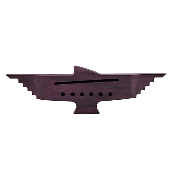 Bridge Musical Instrument Parts Wooden Guitar Accessory Acoustic Swallow Accessories