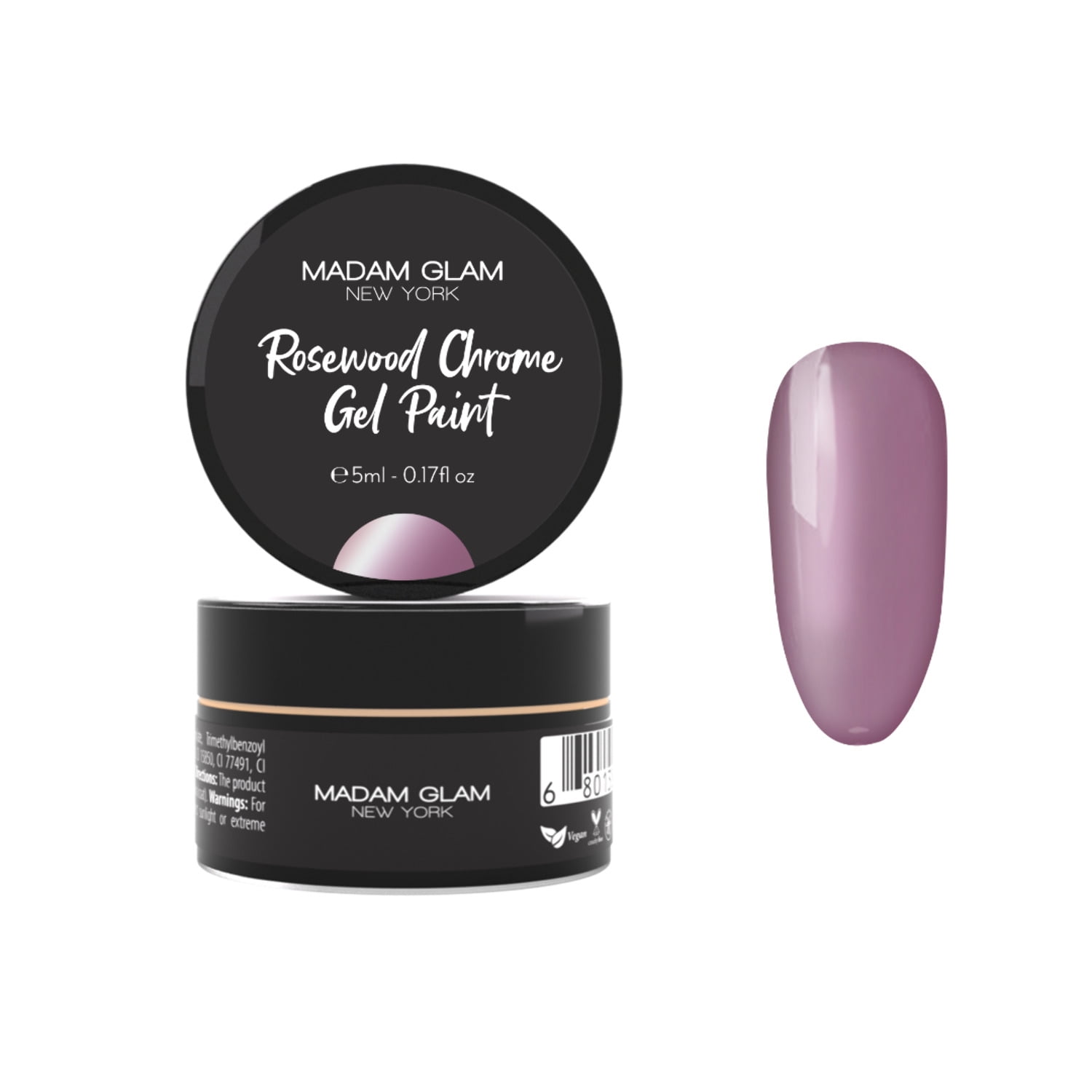 Rosewood Chrome Gel Paint