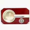 thumbnail image 1 of Rosewood Cigar Ashtray – (Coast Guard – Metallic), 1 of 7