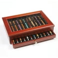 thumbnail image 1 of Rosewood Display - 24 Pens, 1 of 2