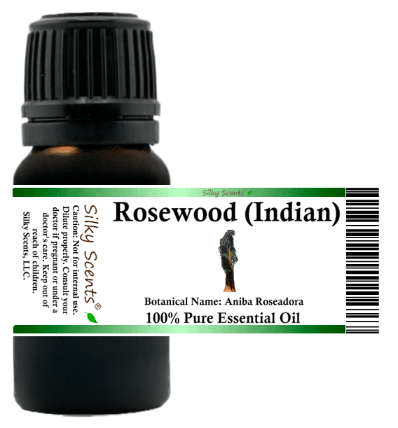 Rosewood (Indian) Essential Oil - 100% Pure and Natural by Silky Scents