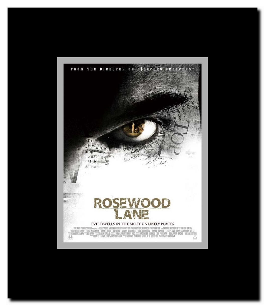 Rosewood Lane Framed Movie Poster
