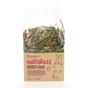 Rosewood Naturals Nature's Salad Rabbit, Guinea Pig, & Chinchilla Treat