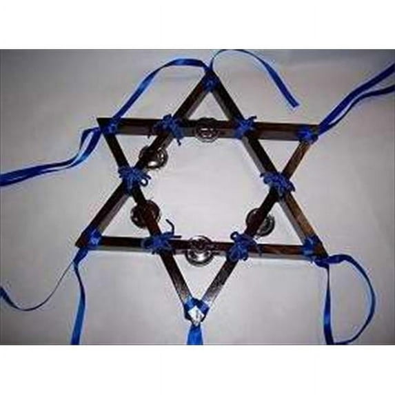 Rosewood Star Of David Tambourine
