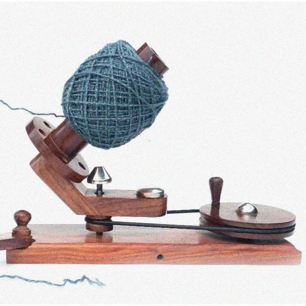 Rosewood Yarn Master Winder Large Ball & Table Top Swift Knitting