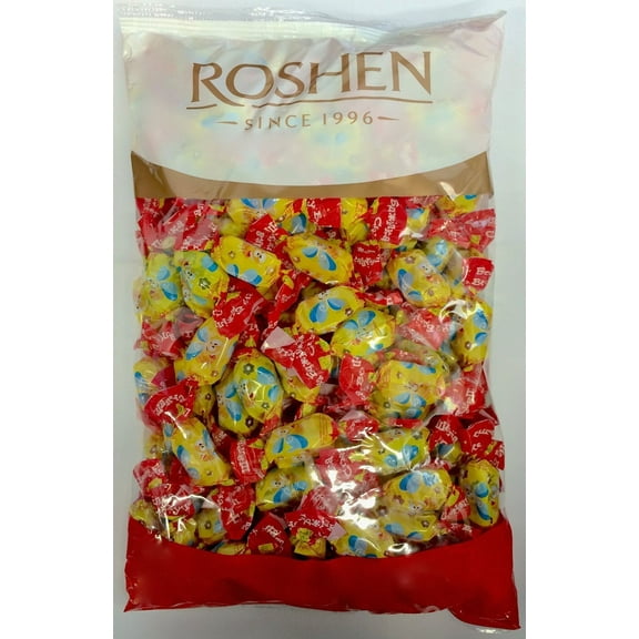 Roshen Crazy Bee Jelly Candy with Fruity Filling, Made with 6 Fruit Juices, Kosher, Halal 2.2lb/1kg
