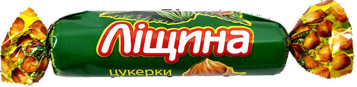 Roshen Leshina with Chopped Nuts & Praline Filling, Kosher, Delicious, Flavorful Sweets Bulk Candy 2.204lb/1kg
