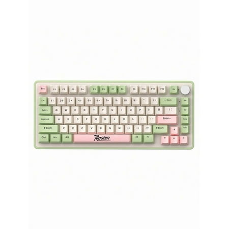 Roshin K82 Wired Mechanical Keyboard 82 Keys Keyboard Computer Keyboard Gaming Keyboard