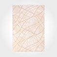 thumbnail image 1 of Rosie Cream Striped Acrylic Area Rugs for Living Room Jacquard Textured Modern Rugs Soft Geometric Rug for Bedroom Washable Rug Non-Slip Bohemian Carpet Perfect for Dining Room Office Beige, 1 of 4
