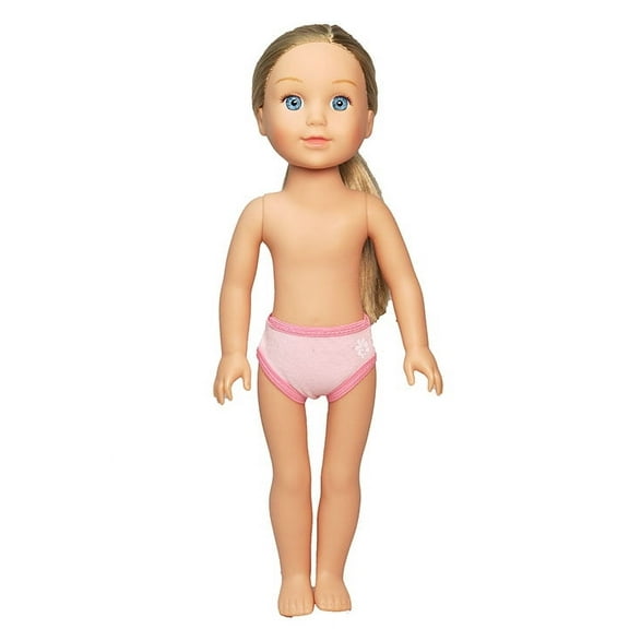 American Fashion World Poseable Dolls, Silicone Multicolor, 14"