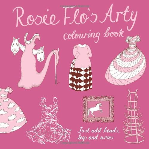 Pre-Owned Rosie Flo's Arty Colouring Book Paperback