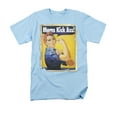 thumbnail image 1 of Rosie Riveter Mom Poster Mother's Day Appreciation Adult T-Shirt, 1 of 1