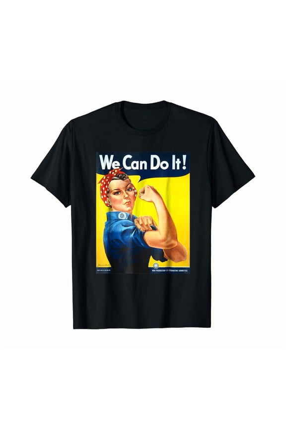 Rosie The Riveter TShirt Unisex S-5XL Hot Trending Shirt Birthday Gift