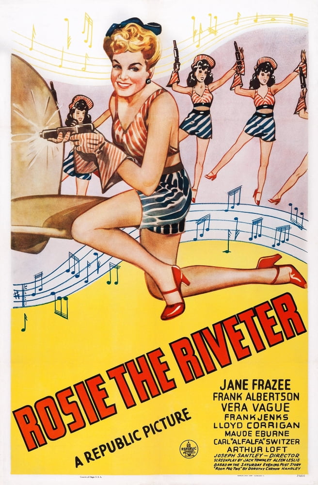 Rosie The Riveter U Canvas Art -  (24 x 36)