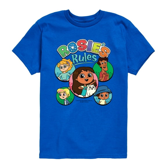 Rosie's Rules - Rosie And Friends - Toddler And Youth Short Sleeve Tee