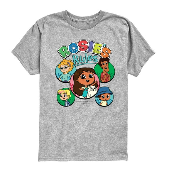 Rosie's Rules - Rosie And Friends - Toddler And Youth Short Sleeve Tee