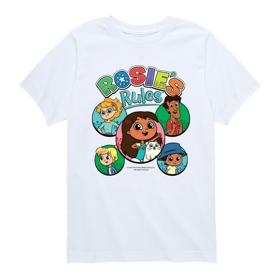 Rosie's Rules - Rosie And Friends - Toddler And Youth Short Sleeve Tee