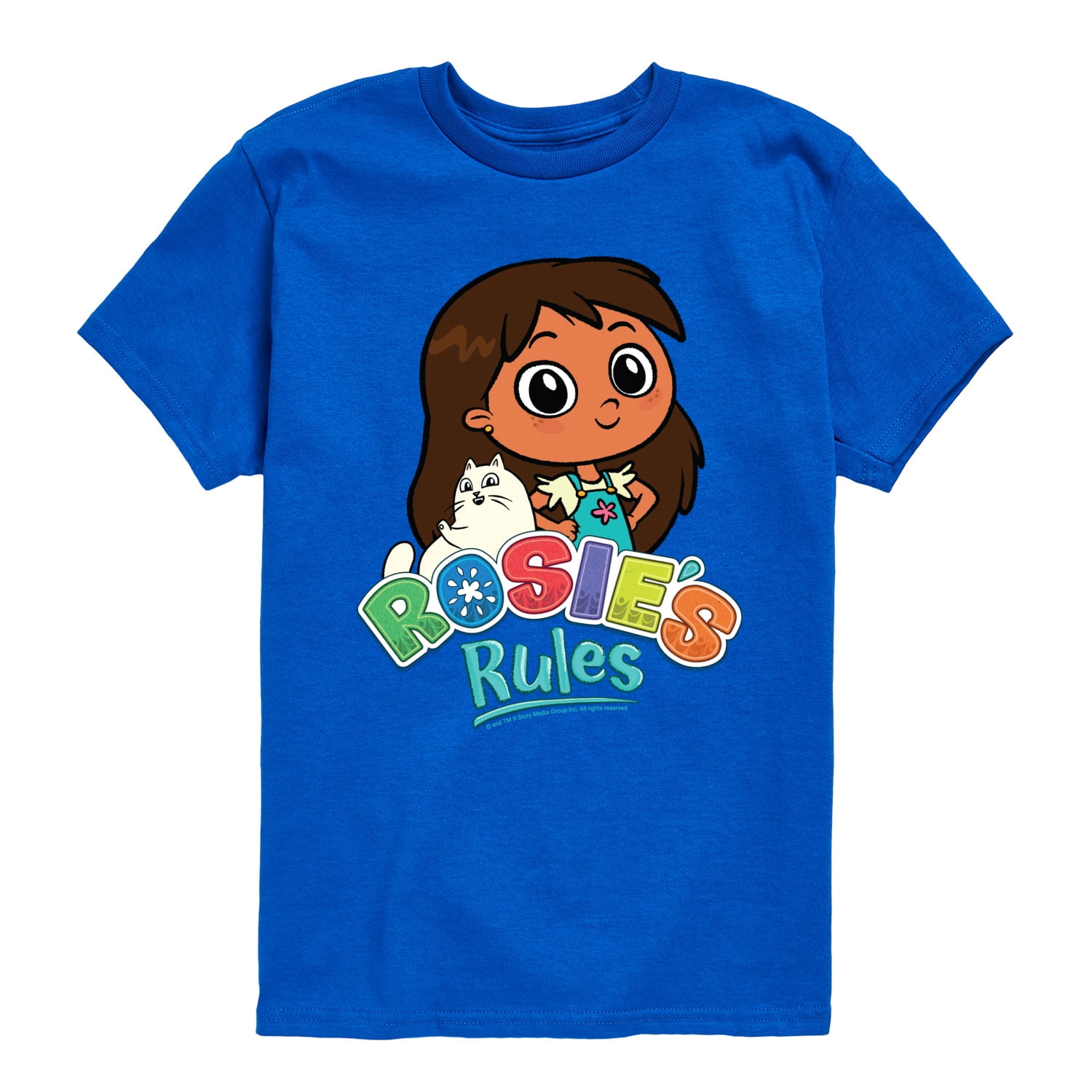 Rosie's Rules - Rosie And Logo - Toddler And Youth Short Sleeve Tee ...