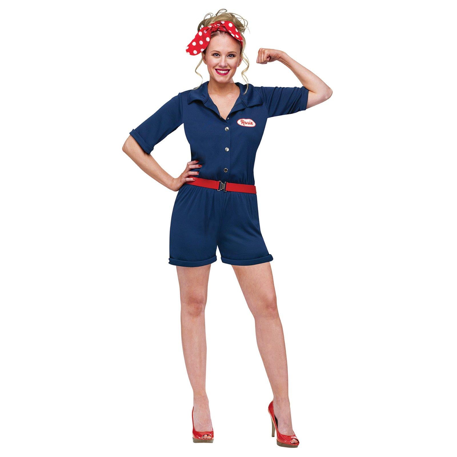 rosie the riveter dress Fun Costumes Infant Costume 0/3 Months : Clothing, Shoes & Jewelry do attitude of countless women during World War II Rosie the Riveter Adult Costume