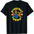 thumbnail image 1 of Rosie the Riveter Everyday African American Hero T-shirt T-Shirt, 1 of 5