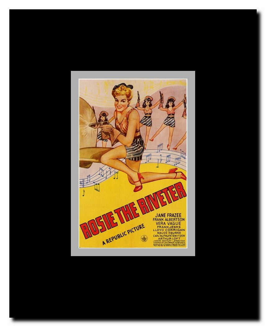 Rosie the Riveter Framed Movie Poster