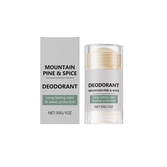 Rosin Men’s Deodorant Stick 2-Pack, Natural Antiperspirant Balm for Odor Control, Long-Lasting Freshness Solid – 2 x 50g