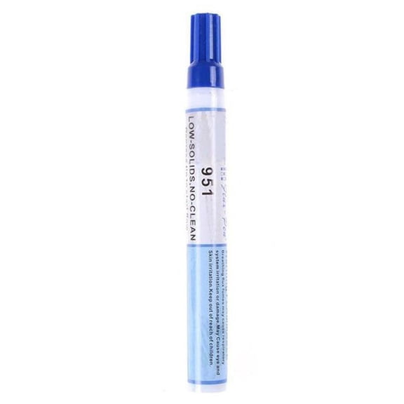 Rosin Soldering Flux Pen 10ml, No-Clean SMT SMD Rework Tool, Lead-Free Safe, Fast Touch-Up for PCB Repair