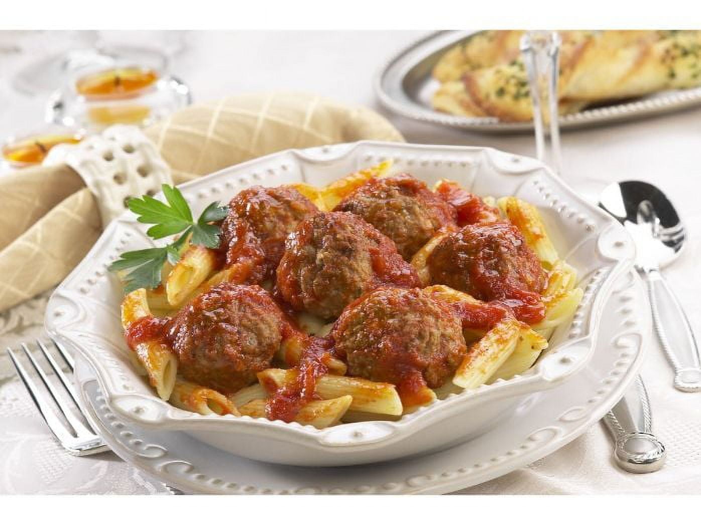 Rosina Food Bella Pork And Beef Meatball 5lbs (PACK OF 2)