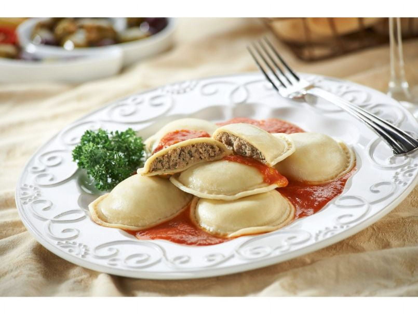 Rosina Food Products Celentano Large Meat Ravioli Round Pasta 22oz ...