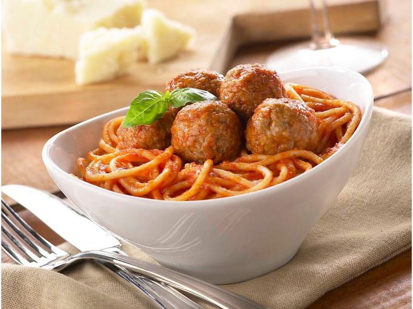 Rosina Italian Style Oven Baked Beef Meatballs 5lbs (PACK OF 2