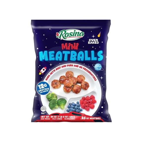 Rosina Kids Mini Meatball, 24 oz (Frozen)